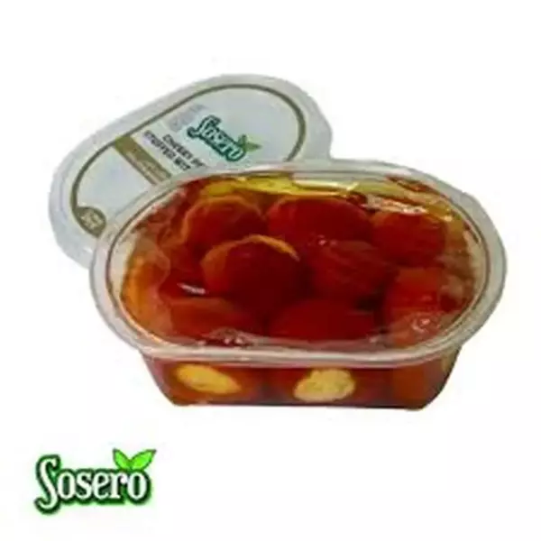 SOSERO Перец вишнев.фарширован.250гр(вакуум)