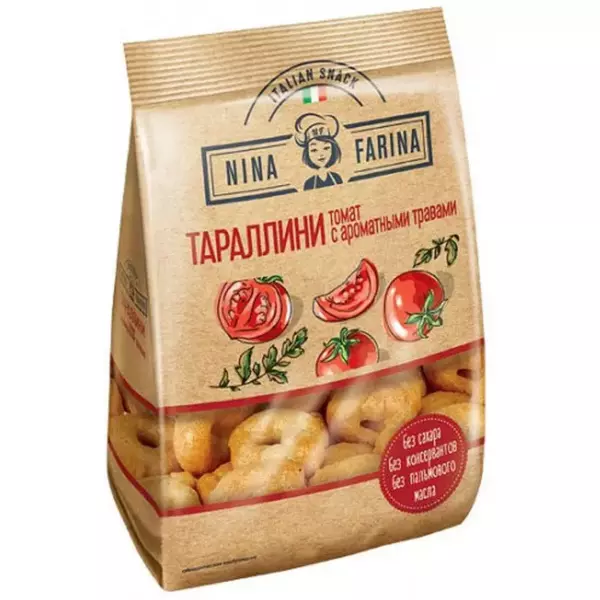 Тараллини Nina Farina томат и аромат.травы 180гр