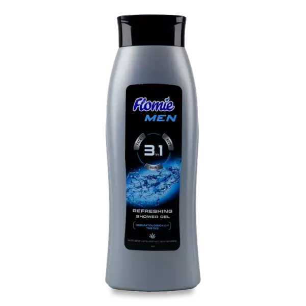 Гель для душа  Men Refresh 3in1  FLOMIE 750ml