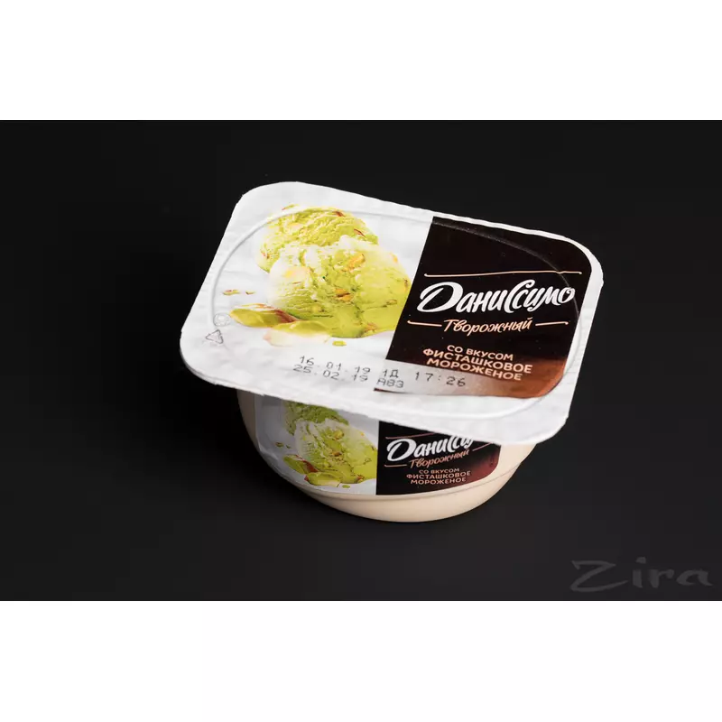 Йогурт Даниссимо со вкусом фисташкого мороженого 2,5 % 100 гр*24 Йогурт Даниссимо со вкусом фисташкого мороженого 2,5 % 100 гр*24