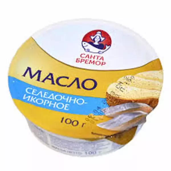 Масло селедочно-икорное Бутербродное 100гр