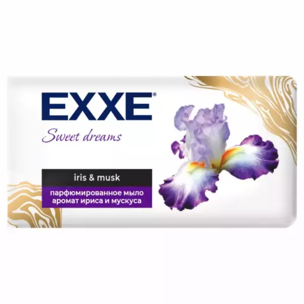 EXXE парфюмированное мыло ирис и мускус (sweet dreams), 140г