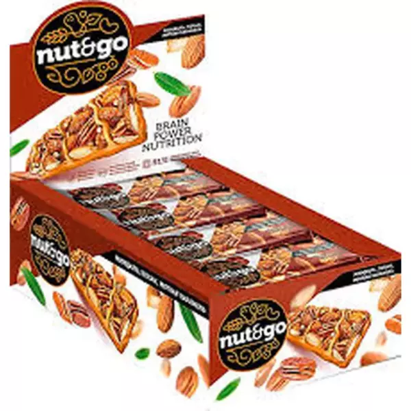Батончик NUT&GO миндальный с пеканом 36гр