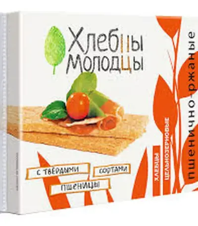 Хлебцы-Молодцы Пшенично/Ржаные 100гр/36