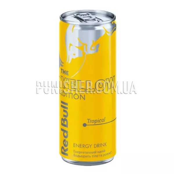 энергетический напиток RB Yellow Edition в алюм. банке 24×250мл