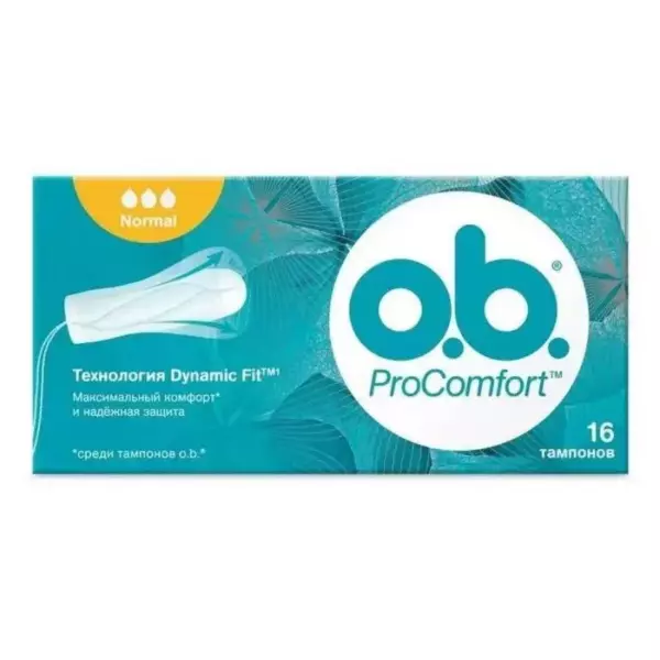 OB Тампоны ProComfort Нормал 8шт