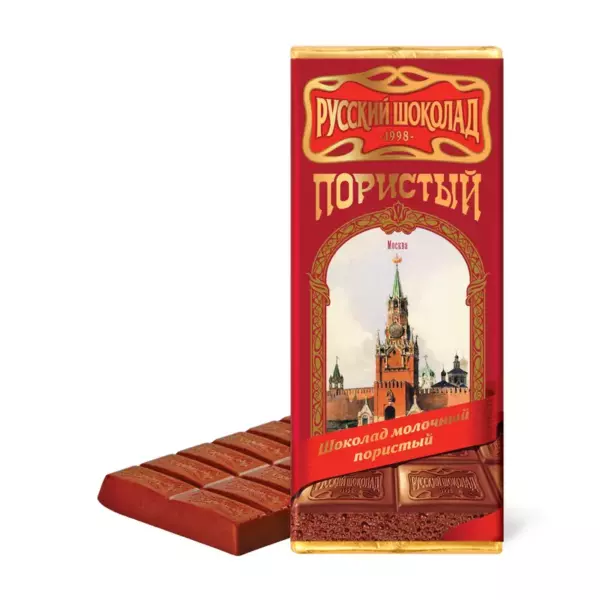 АГ 80гр Шоколад Молочный пористый