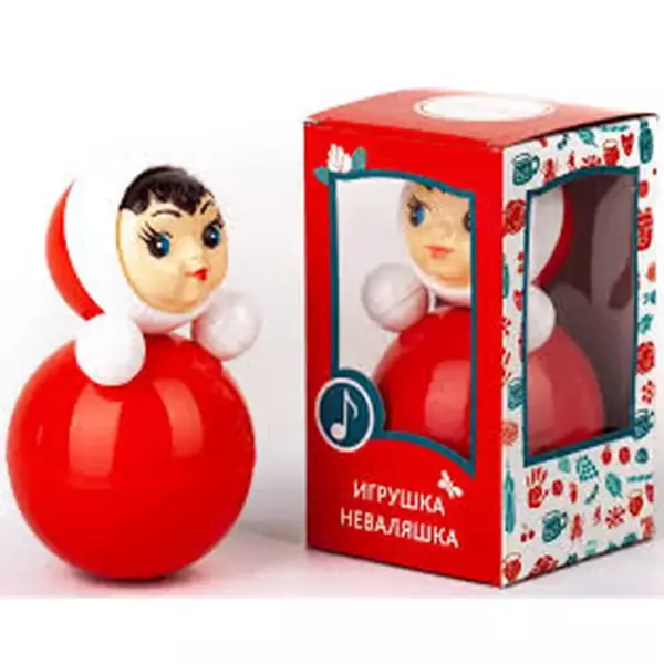 Муз. игрушка Неваляшка (в худ. упак.) 6С-001 15см