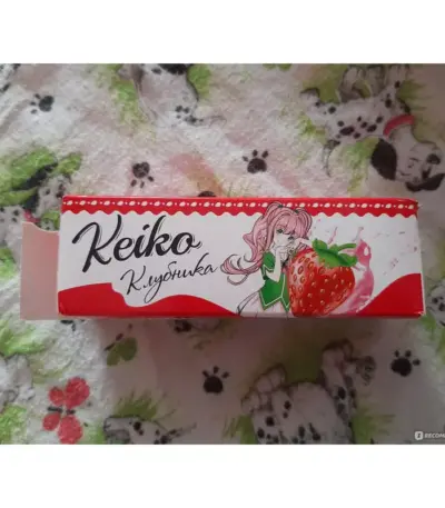 Сырок КЕЙКО с клубникой 40 гр./12