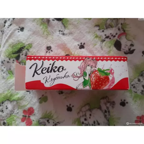 Сырок КЕЙКО с клубникой 40 гр./12