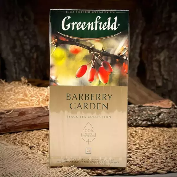 Чай Greenfield Barberry Garden black (25пакет)