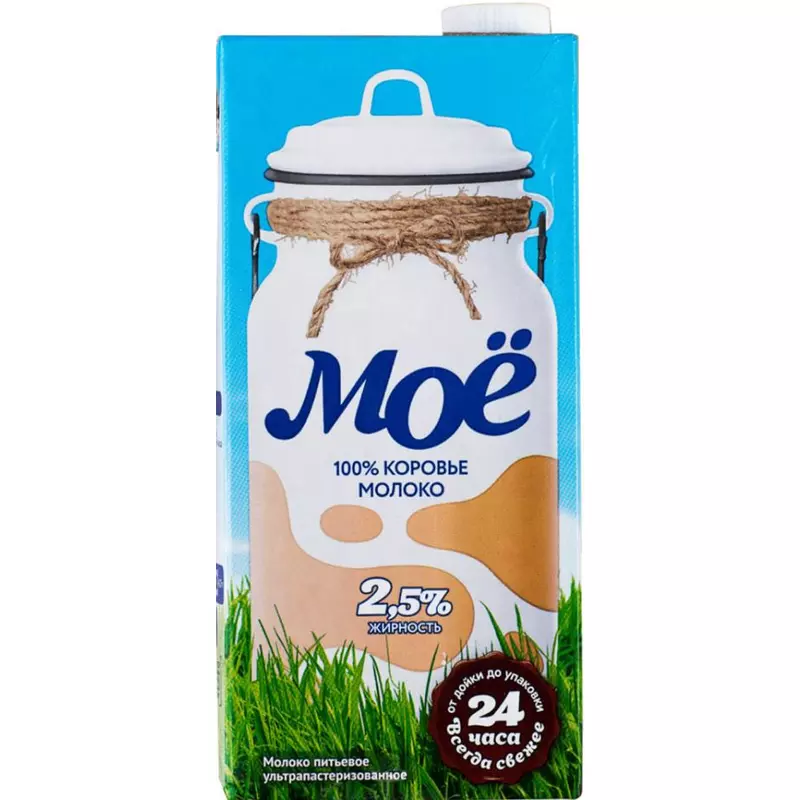 Молоко MOE 2,5% 0,95л Молоко MOE 2,5% 0,95л