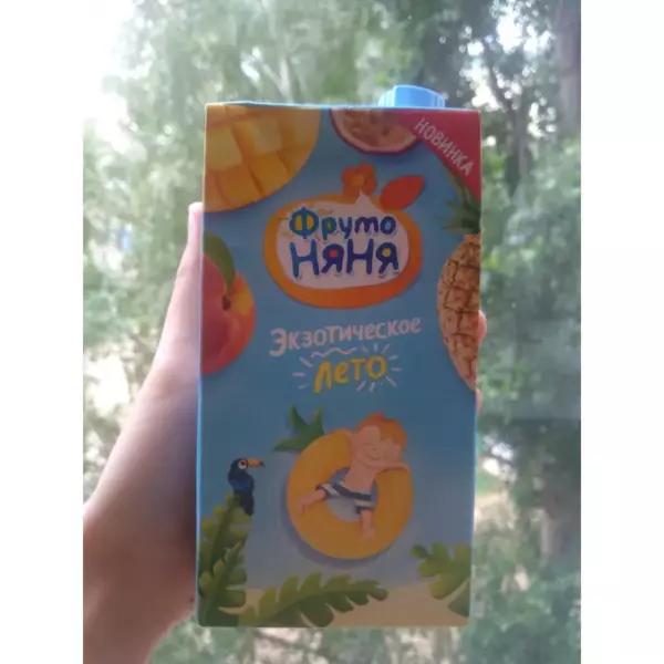 НЕКТАР ФРУТО НЯНЯ ИЗ СМЕСИ ФРУКТОВ ДЛЯ ПИТАНИЯ ДЕТЕЙ РАННЕГО ВОЗРАСТА  0,2Л Т/ПАК