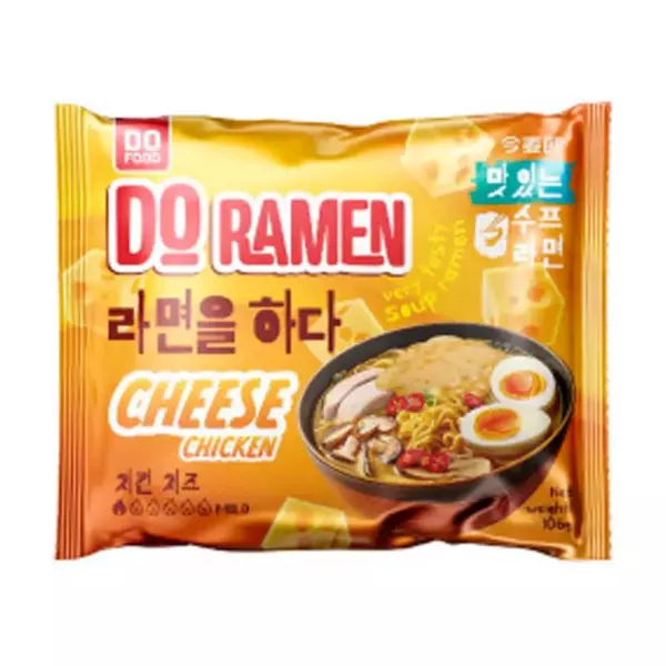 Лапша Ramen Cheese with chicken (Сырный со вкусом курицы) 106гр