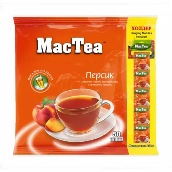 MacTea Blackcurrant 50*20*18 гр (пачка)