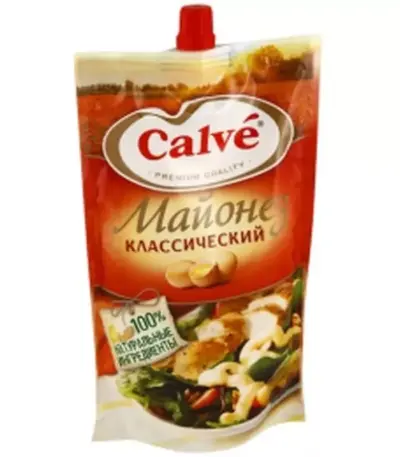 Майонез Calve Классический 50% 400гр/24