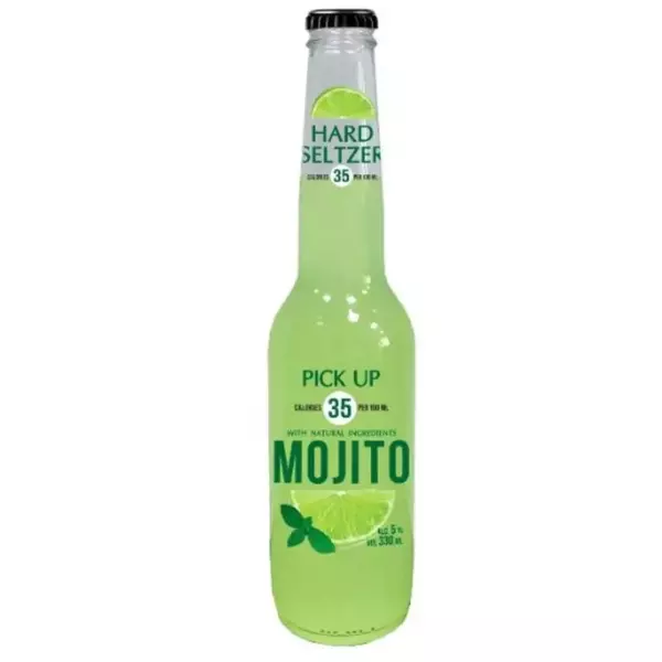 Напиток пивной «ПИК АП МОХИТО СО ВКУСОМ РОМА, ЛАЙМА И МЯТЫ (PICK UP MOJITO WITH RUM, LIME & MINT FLA