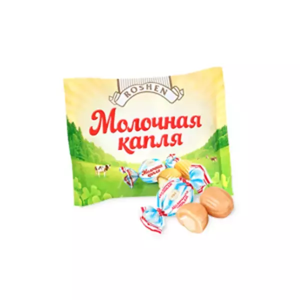 Конфеты Молочная капля 1кг/7пак