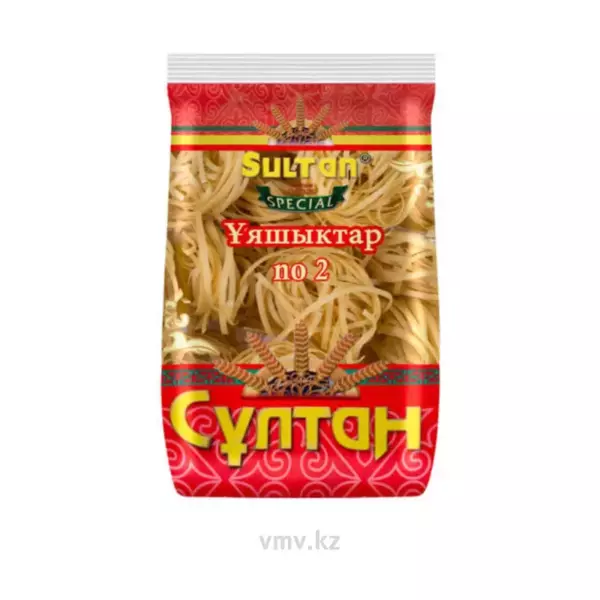 Лапша Султан гнездовая 2мм 400гр