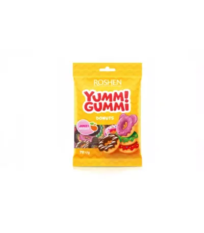 Конфеты желейные Yummi Gummi Donuts 70гр /22шт