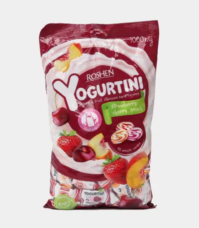 Конфеты Roshen Yogurtini 1кг/8шт