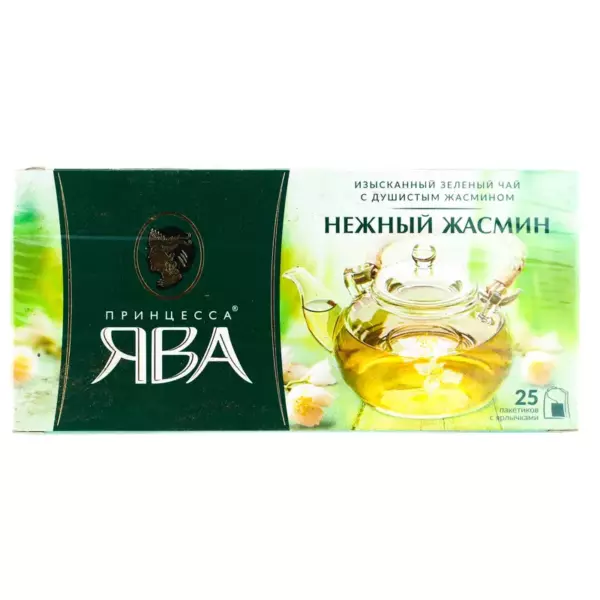Чай Ява Нежный Жасмин зеленый (25пакет)