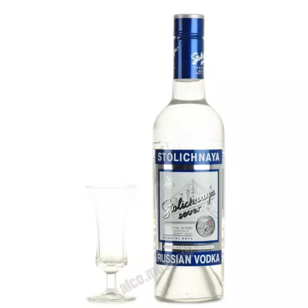 Водка STOLICHNAYA Sever Special Soft 0,5л