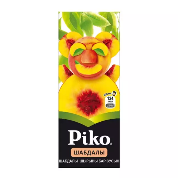 Piko mini Персик 0,20 X 18 тетра пак