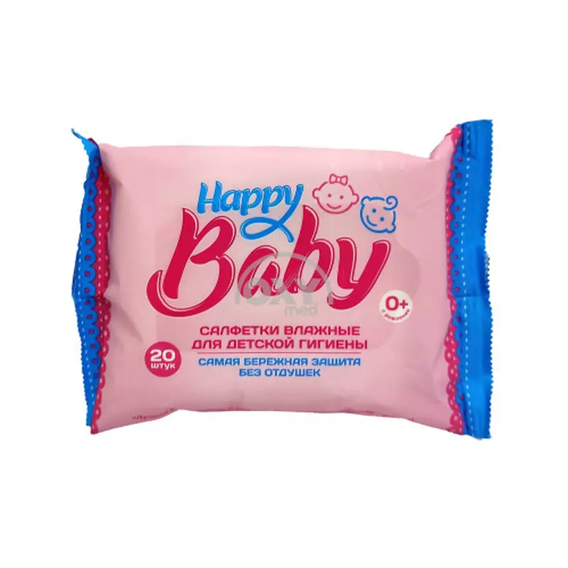 влажные салфетки Baby Happy c хлопком и шелком 64 шт. влажные салфетки Baby Happy c хлопком и шелком 64 шт.