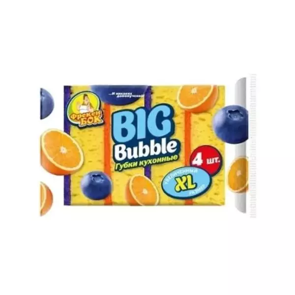 Крупнопористые губки BUBBLE, 5 шт.