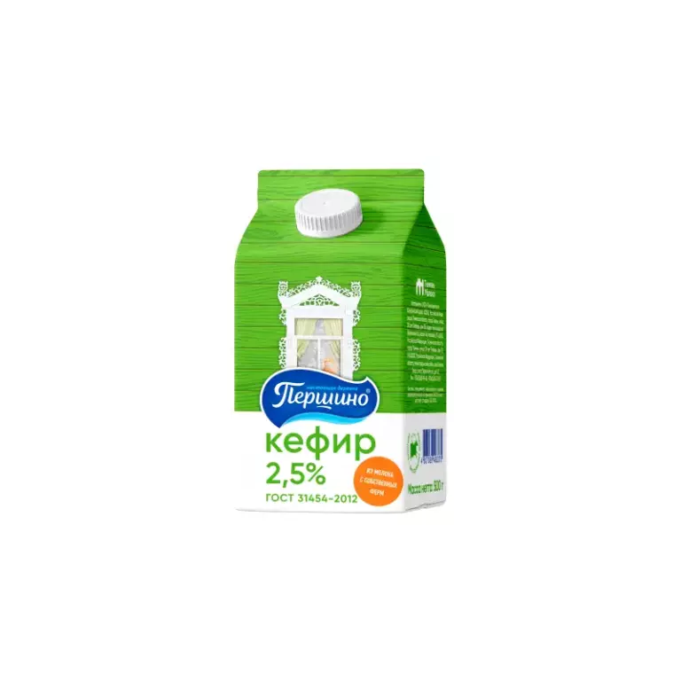 Кефир ДЕПовский, 2,5% 900 гр ф/п