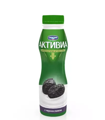 Йогурт Активиа пит.Чернослив 260гр