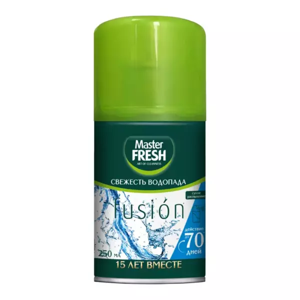 Master FRESH освежитель воздуха сменный баллон Свежесть водопада 250 мл