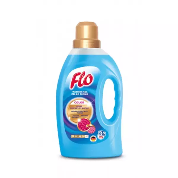 Жидкость для стирки FLO  Color  Для цветных тканей 1л NEW