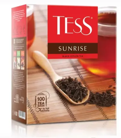 Чай Tess Sunrise black tea (25пакет)