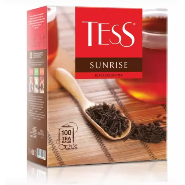 Чай Tess Sunrise black tea (25пакет)
