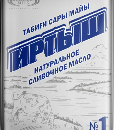 Масло Иртыш сливочное 72,5% 180гр.