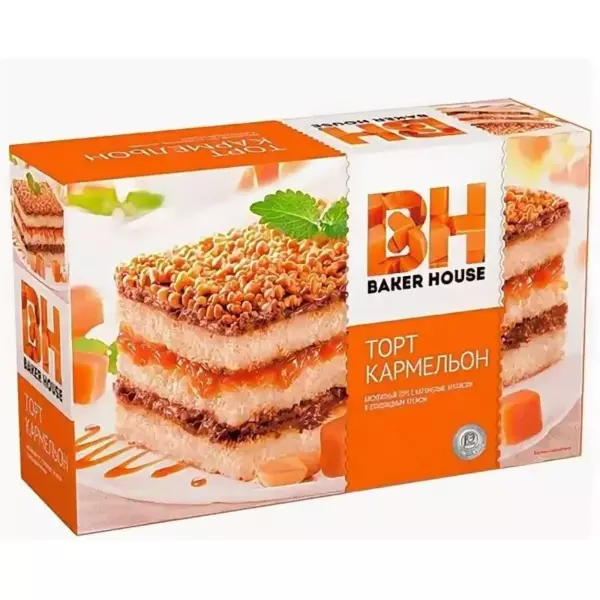 Торт»Кармельон»»Baker House»350гр