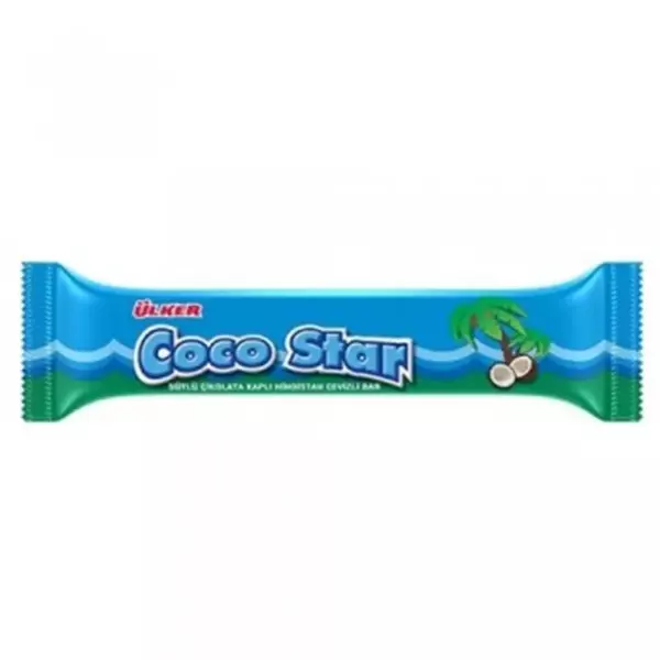 ULKER Батончик COCOSTAR кокосовый 25гр