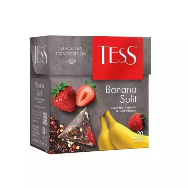 Чай Tess Banana Split black tea (20пакет)