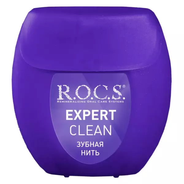 Зубная нить R.O.C.S. EXPERT CLEAN, 40 м