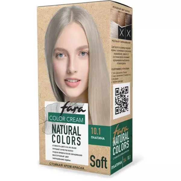 FARA Краска для волос Natural Colors 354 платина 116гр (15)