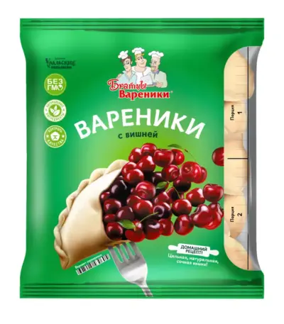 Вареники Братцы с вишней 350гр