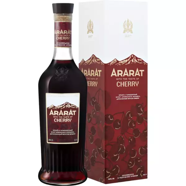 Спиртной напиток Арарат Cherry 30% 0.5 L