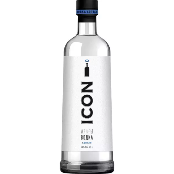Водка ICON святая 38 % 0,5