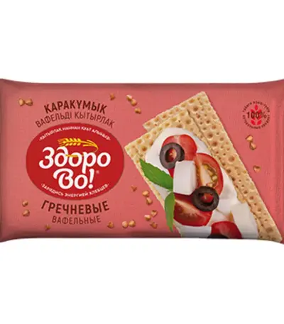 Хлебцы ваф.»Здорово»гречневые 70гр