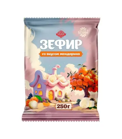 Зефир жев.»Сластена «со вкусом «Минм»150гр