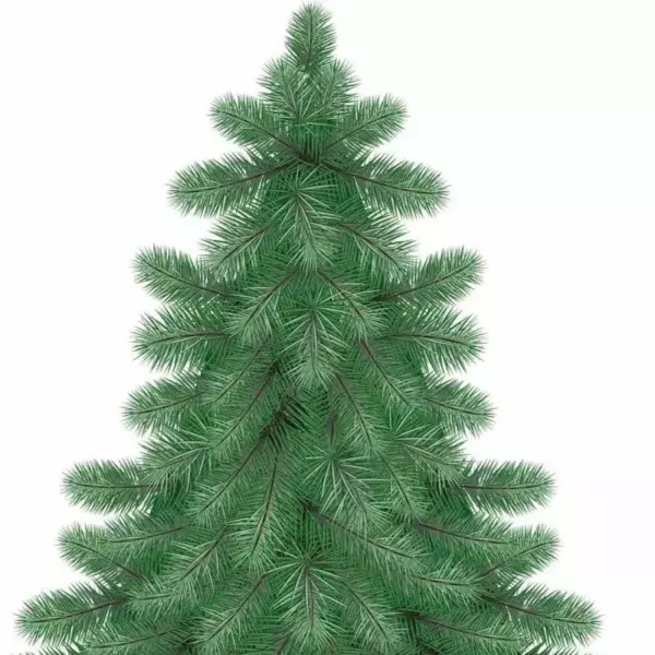 Елка в горшке «Зимняя нежность» 30 см, Красный (Серпантин)