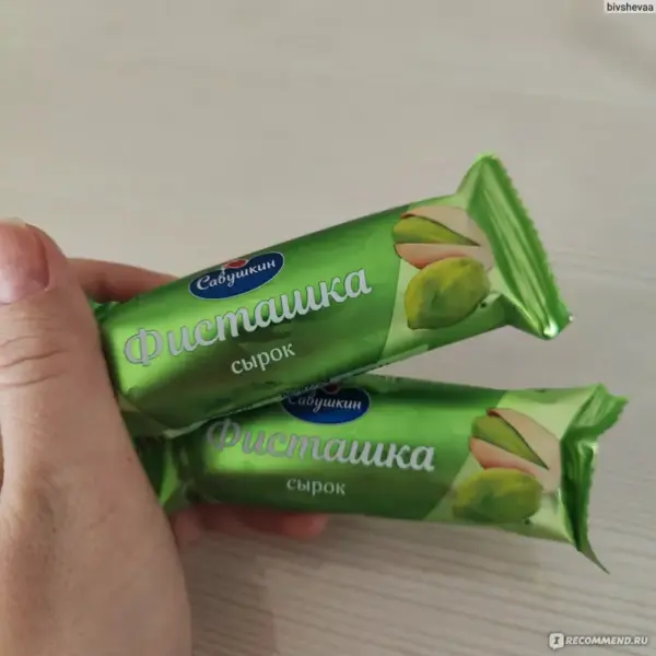 Сырок творожный глаз.»Фисташка» 40гр