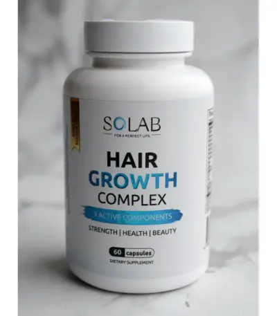 SOLAB Комплекс для роста волос,Hair Growth Complex 60капсул